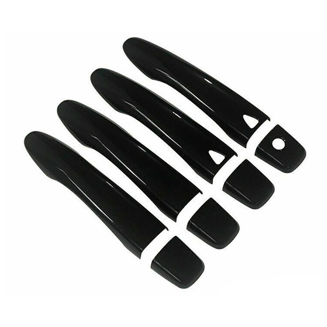 

8Pcs/Set Car Smart Door Handle Cover Trim Decoration Fit For Nissan Pathfinder SUV 2013 2014 2015 2016 2017 2018 2019 2020 Black