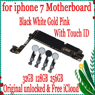 Для iphone 5S материнская плата разблокированная материнская плата с сенсорным ID/NO Touch ID, для iphone 5S логическая плата хорошо протестирована