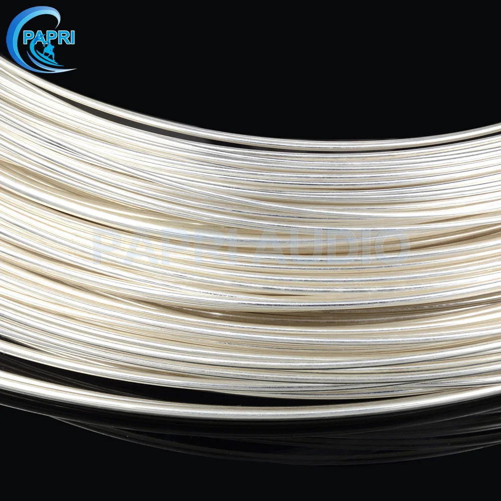 PAPRI 0 1 мм 2 кабель для наушников Сделай Сам 99.998% OCC 4N Hi Fi проволока из чистого