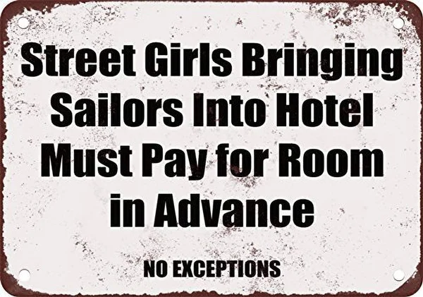 

Hotel Must Pay in Advance Tin Sign art wall decoration,vintage aluminum retro metal sign,iron painting vintage decoration sign