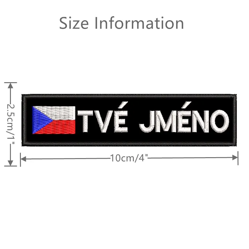 Вышитая детская нашивка с именем для одежды Униформа головной убор тактические