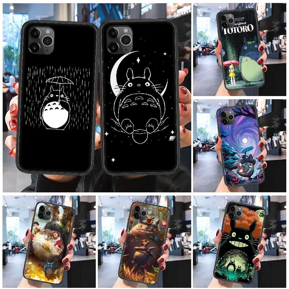 Чехол для телефона TOTORO Miyazaki Hayao чехол iphone 5 5s se 2 6 6s 7 8 12 mini plus X XS XR 11 PRO MAX матовый