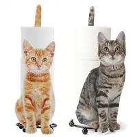 Держатель для бумажных салфеток в форме кошки #3