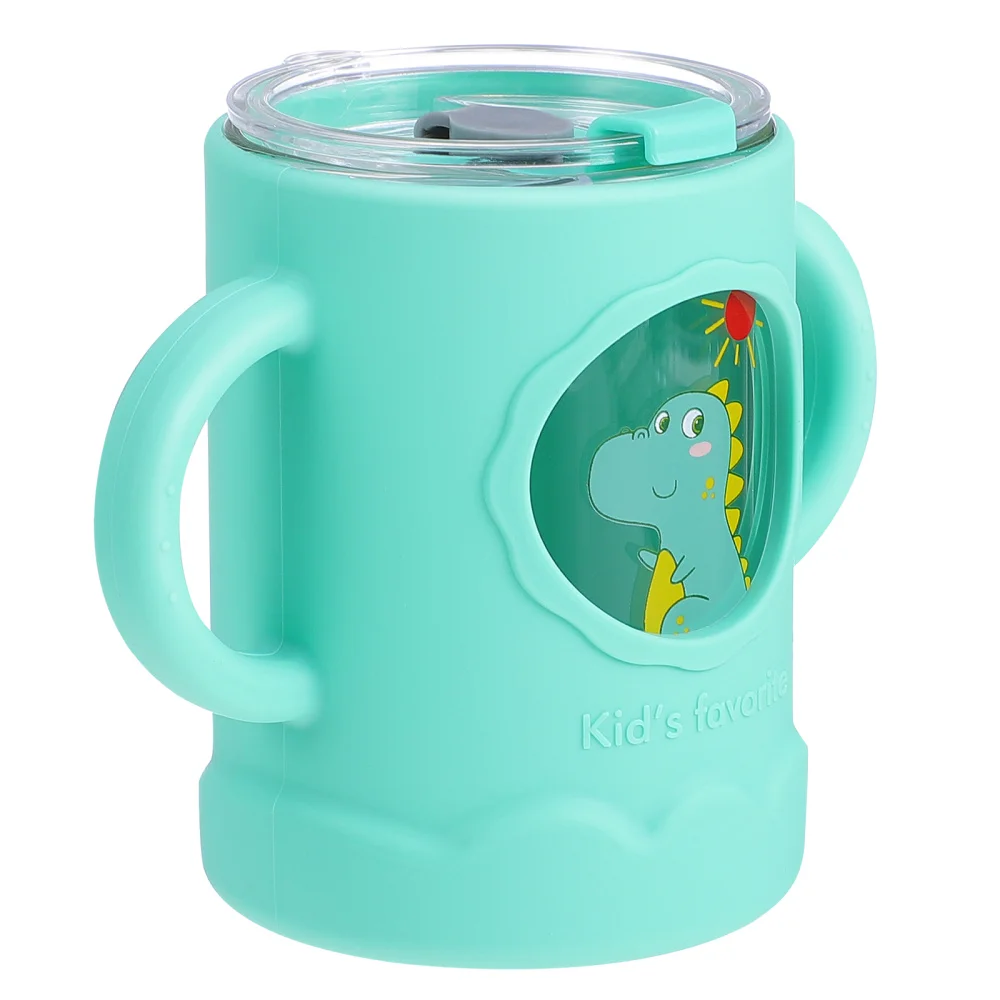 

1Pc 250ml Cartoon Kids Feeding Cup Infant Water Cup Straw Cup