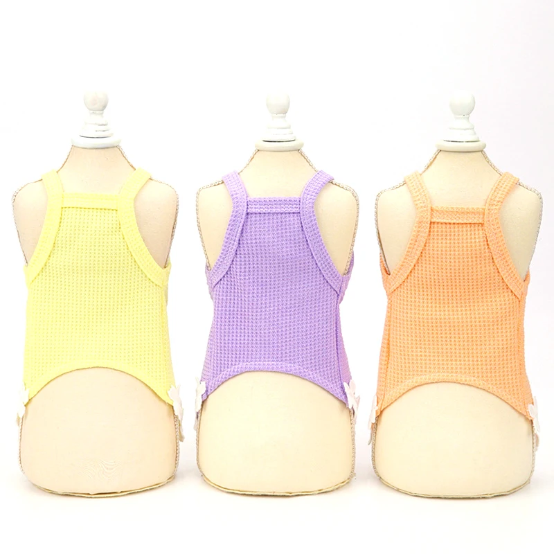 

Dog Sling Skirt Pet Clothes Dog Clothes Spring and Summer Thin Teddy Dog Clothes Pet Clothes Cat Dog Clothes for Small Dogs Girl
