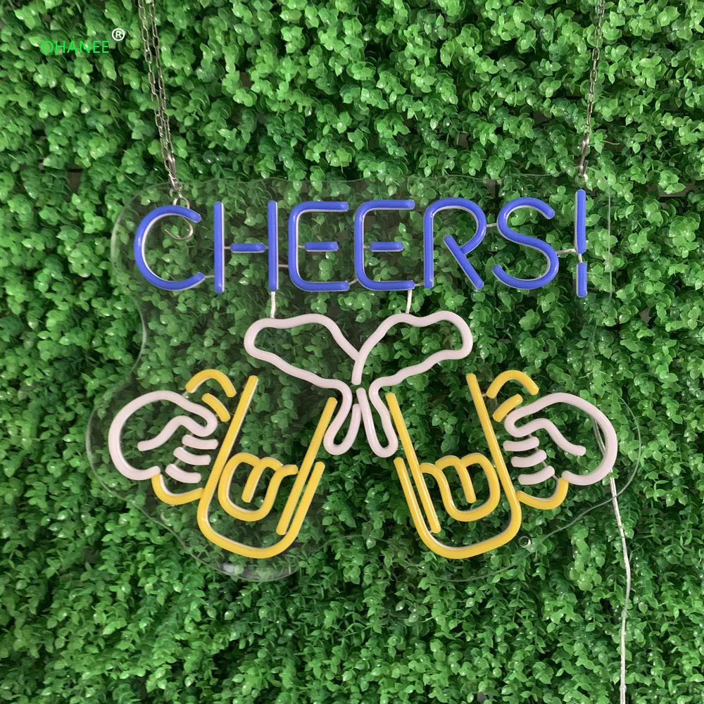 Светодиодный ура неоновая вывеска для организаций и магазинов светильник гибкий