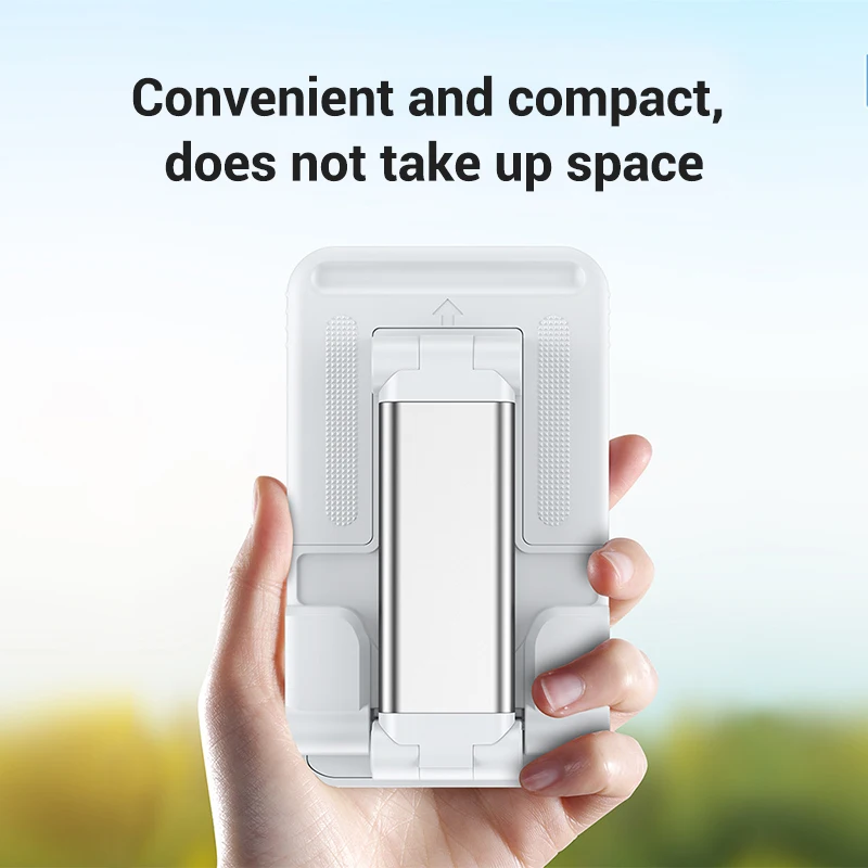 Регулируемый держатель сотового телефона Складная подставка для планшета