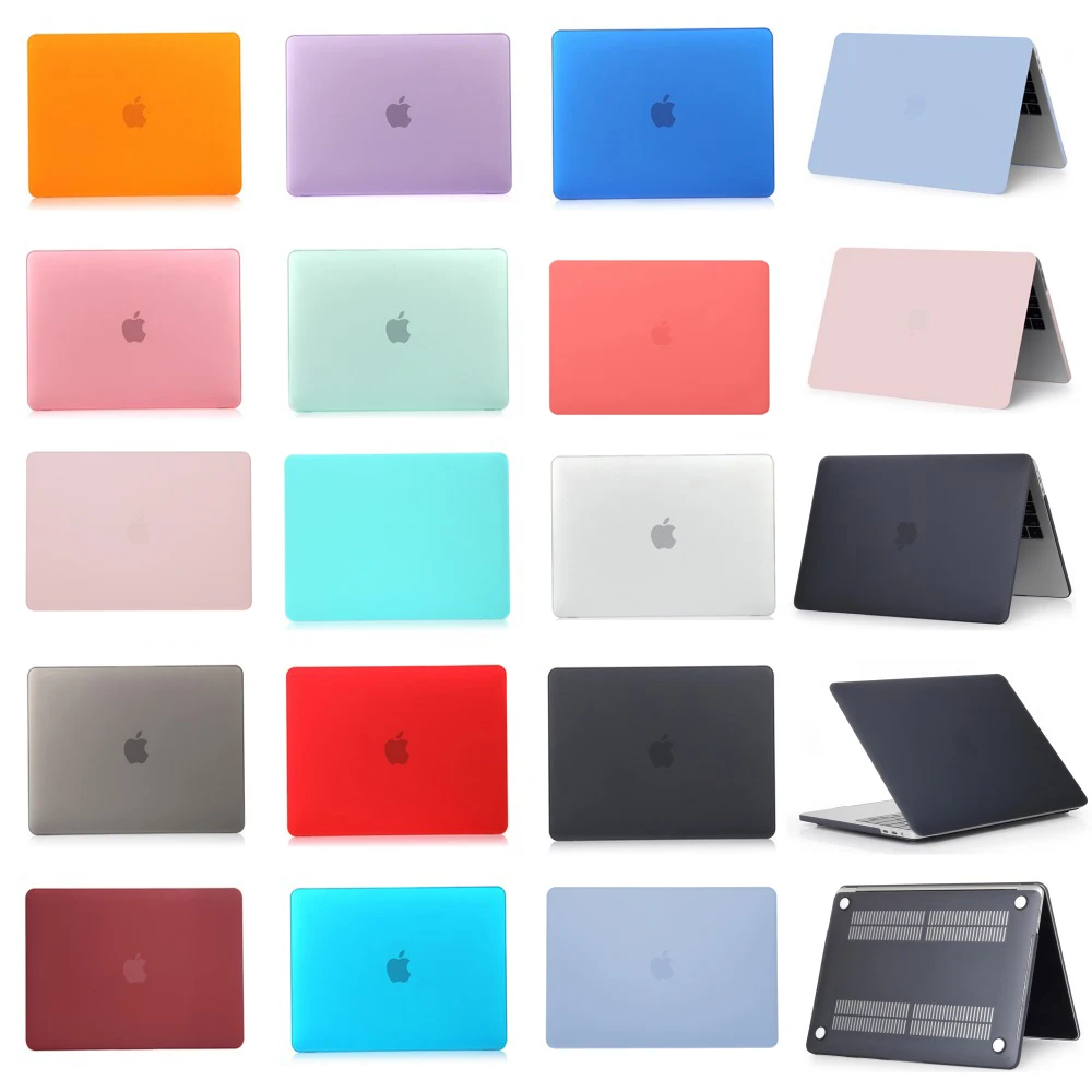 

For Apple Macbook Air 11" 13" Pro 13" 15" 16" Pro With Retina Touch Bar 12'' 13" 15" A2179 A2337 A1466 A1932 Hard Cover Case