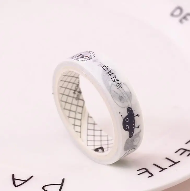 4 шт./упак. Kawaii танцор девушки неделю план васи клейкая лента DIY Скрапбукинг наклейка этикетка маскировки ленты школьные канцелярские принадлежности