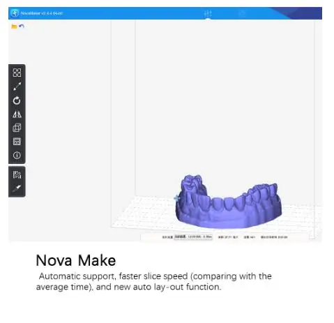 Дешевый полимерный 3D принтер NOVA3D ELFIN с постоянным выравниванием и поддержкой 405
