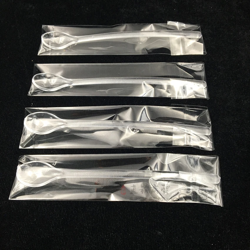 Одноразовые ложки пластиковая искусственная десертная ложка для чая 5 шт.