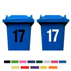 2 наклейки с номером дома, виниловая графическая наклейка для дома на заказ