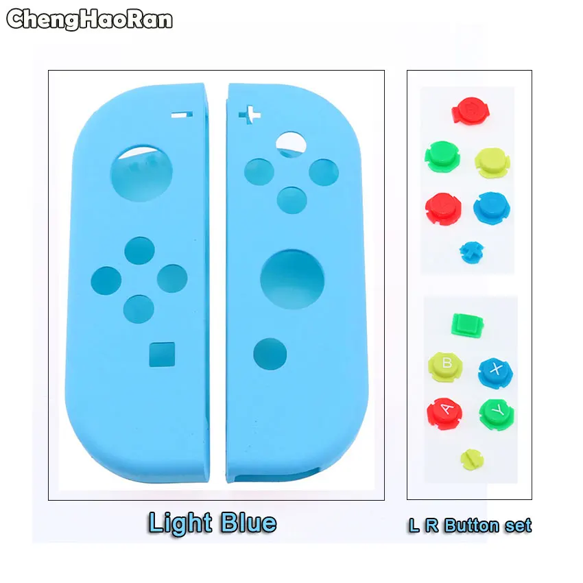 Левый Правый корпус ChengHaoRan для игровой консоли Nintendo Switch NS NX и кнопки ABXY D-Pad |