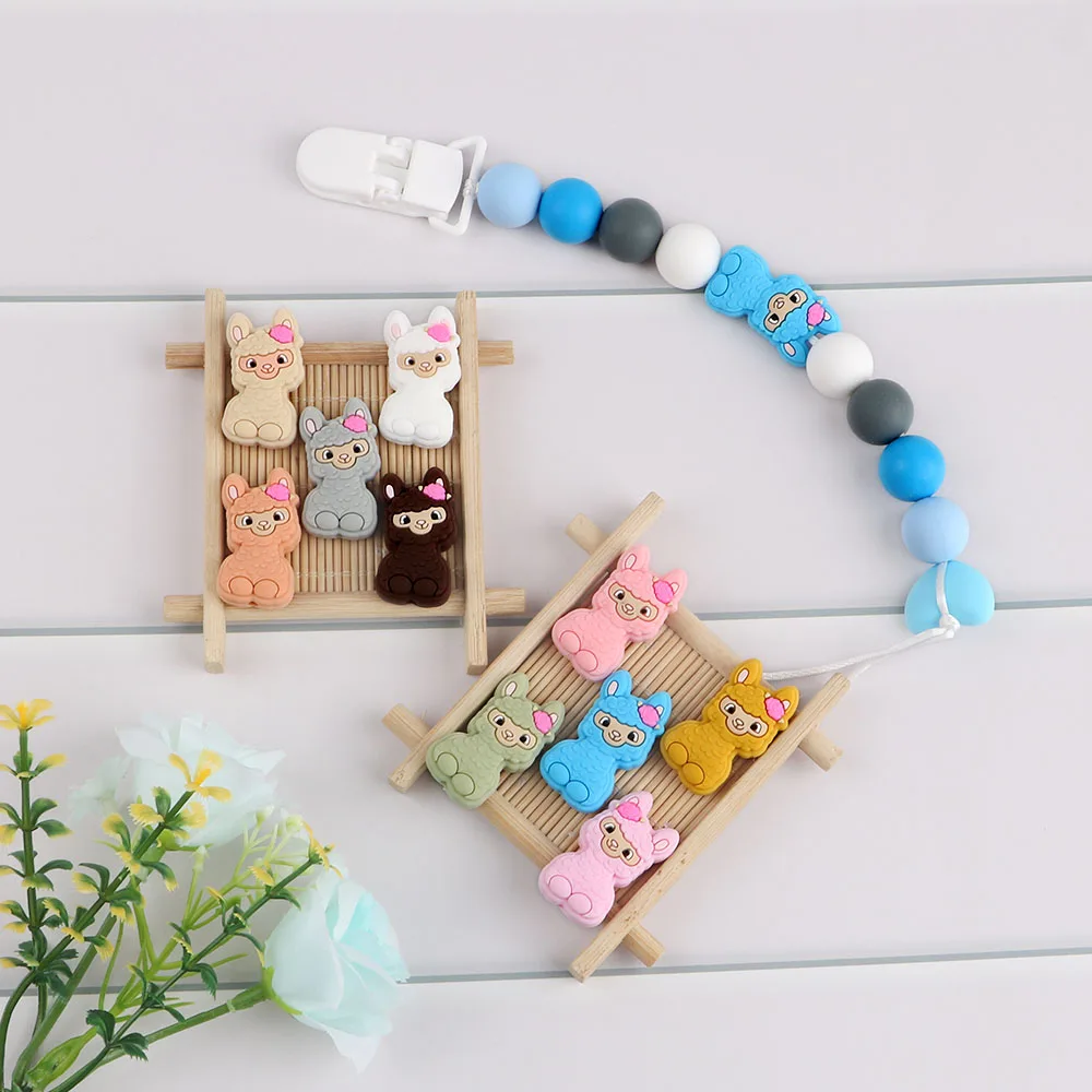 

10 шт., детский Силиконовый грызунок для зубов