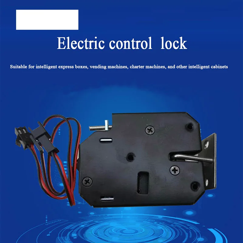 Магнитный замок электромагнитный дверной для шкафов торговых автоматов 12 В 2 а