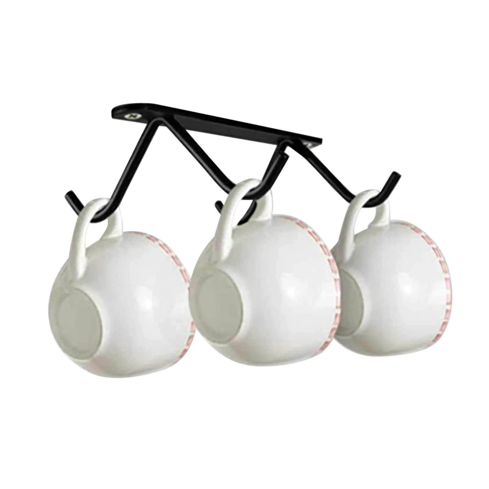 2/3 шт. кружка крючки шкафчик для кофе Кухня подстаканник принадлежности хранения