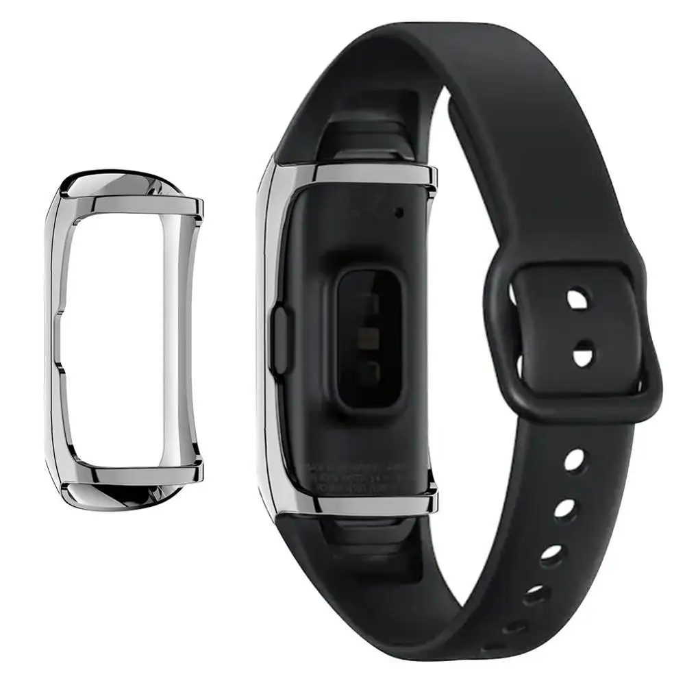 360 градусов ТПУ защитный чехол для samsung Galaxy Fit SM R370 умный браслет Защитное