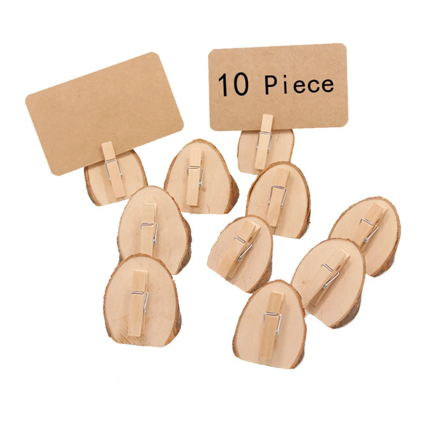 10 шт./лот прекрасный конический оригинальный домашний Декор деревянный зажим