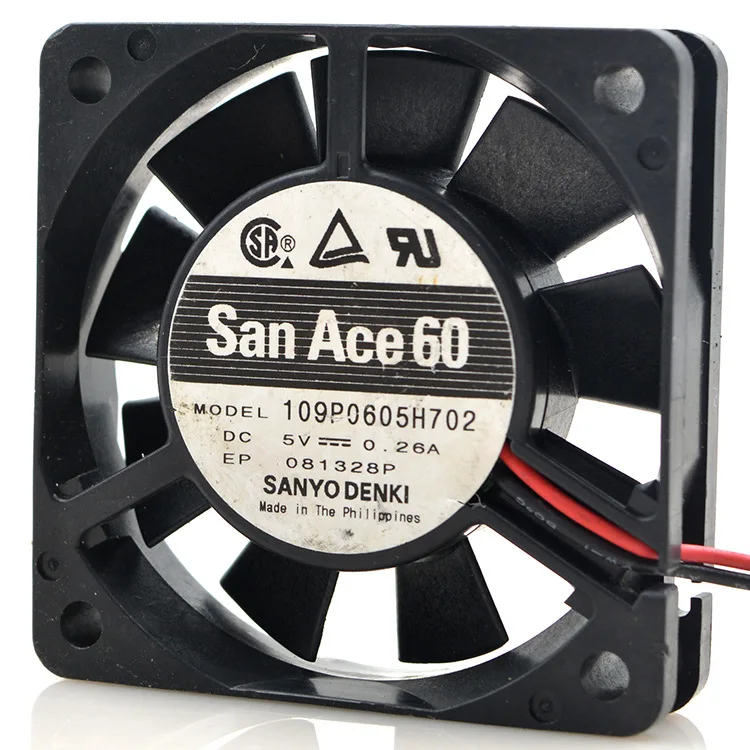 Оригинальный охлаждающий вентилятор для Sanyo SANACE 60 109 p0605h702 5v0.26a60156 см|Кулеры и