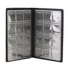 Памятный чехол для коллекции монет в минималистском стиле, объемный чехол для хранения, пустая папка для монет, вмещает 120 монет, Прямая доставка