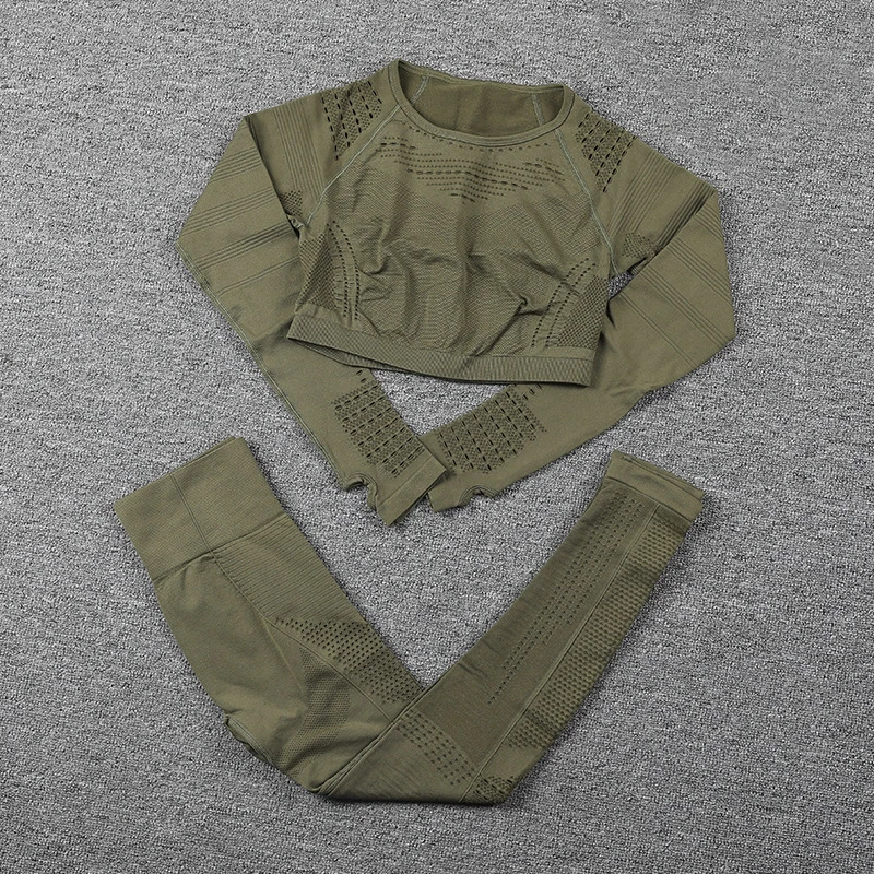 Спортивная одежда комплект для йоги женская фитнеса Женский гимнастический