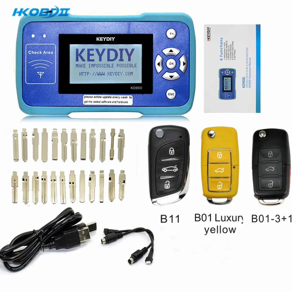 Standard Package KEYDIY KD900 пульт дистанционного управления лучший инструмент для дистанционного управления Частотный тестер автоматический ключ программист - Цвет: Standard Package