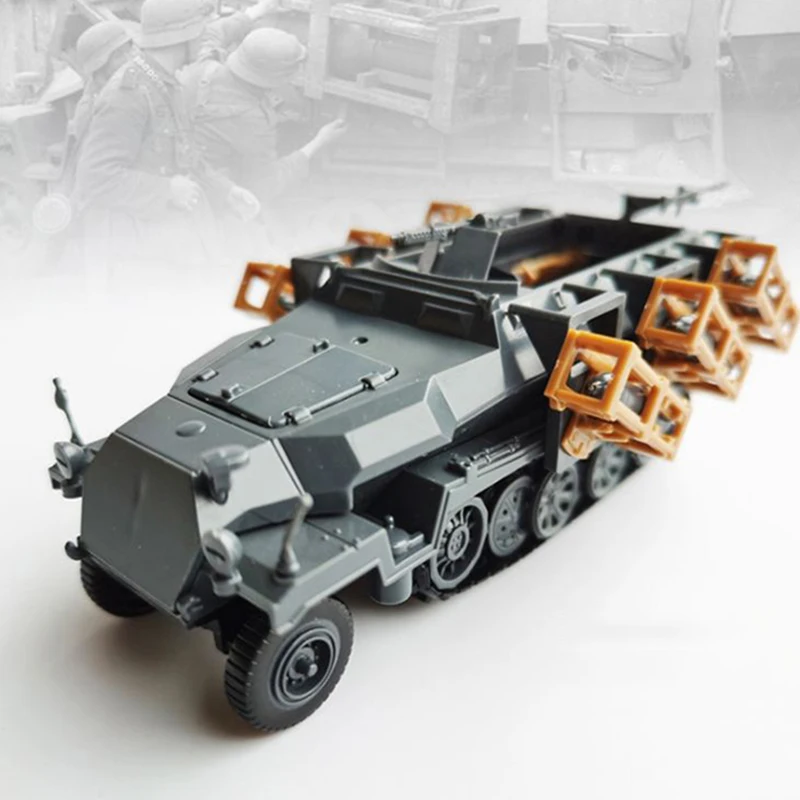 4D Sd.Kfz.251 колесный бронированный M3A1 автомобиль Stuka Военная Модель Сборка Танк