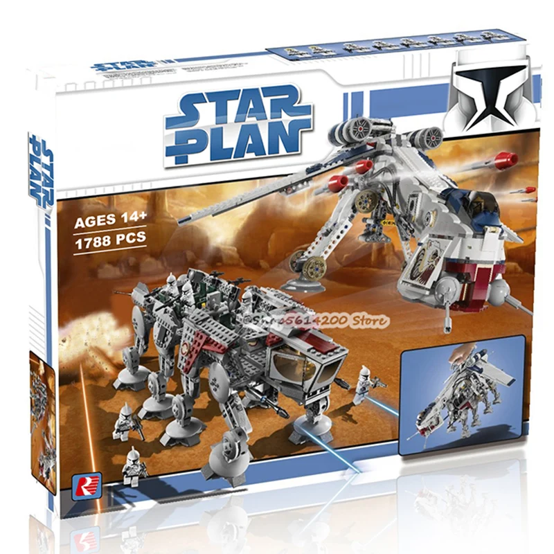 

05053 1788 шт., Детский конструктор «Звездная Республика»