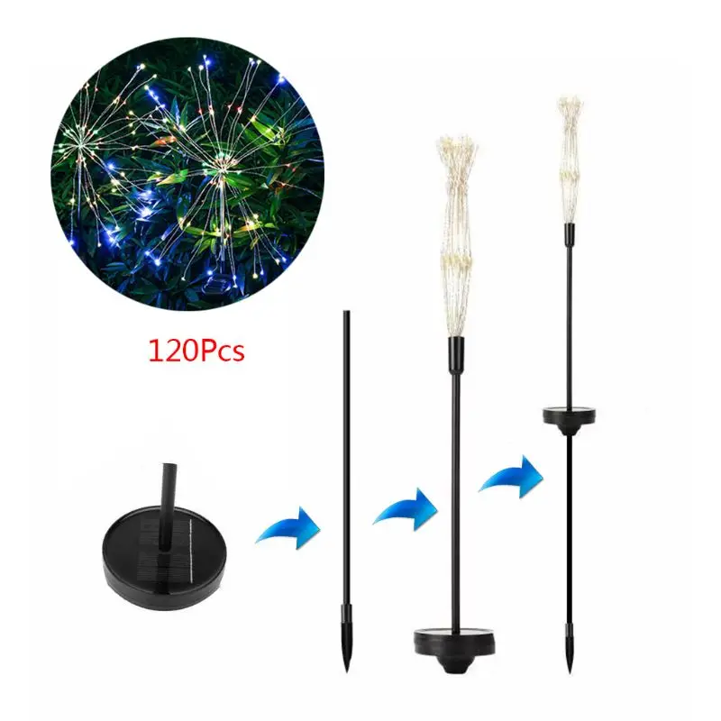 

Outdoor LED Solar Dandelion Lights 90/120/150 LEDs Waterproof Flash String Light