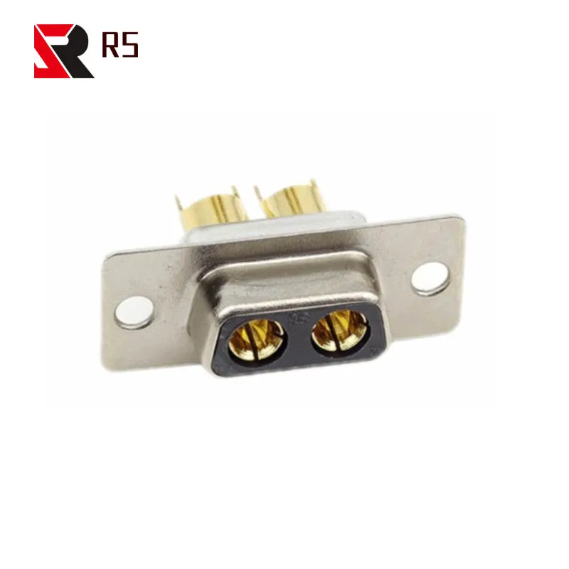 2Pcs D-Sub Connector 10A 20A 30A 40A Large Current 2 Core Plug 2W2 Weld Wire Female | Connectors