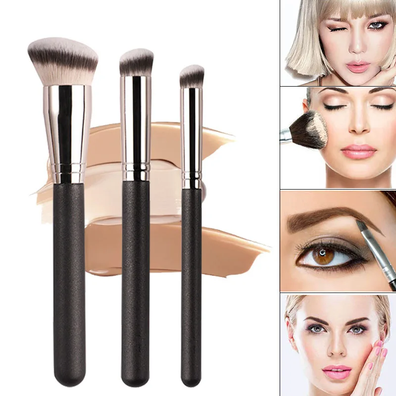 

Multifunctional Foundation Brush Professional Liquid Blending Powder Makeup Tools For Girl Women Makeup Brushes Maquillaje