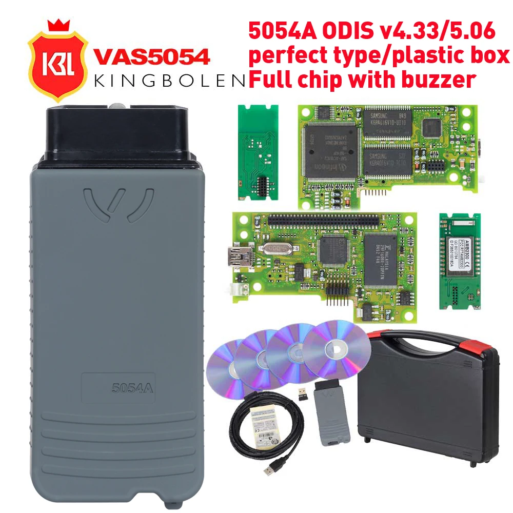 5054A ODIS V4.3.3 полный чип OKI V5.0.6 автоматический OBD2 диагностический инструмент 5054 Bluetooth V4.0 OBD2 сканер кода