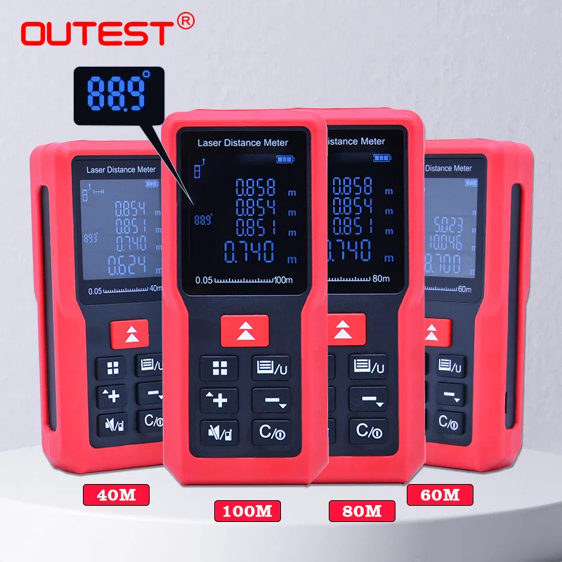 Новейший лазерный дальномер измерительная лента Trena цифровой измеритель