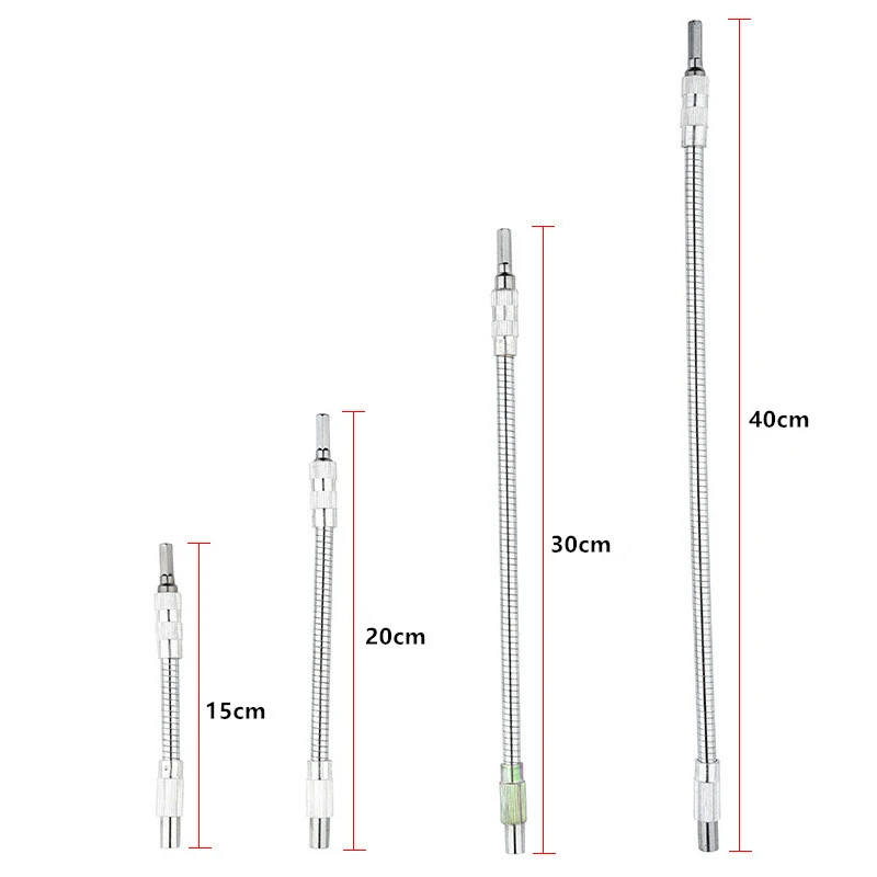 

1/4 Inch Universal Soft Shaft Batch Head For Electric Drill Bit Holder Adapter Flexible Shaft Screwdriver Hex Shank Extension