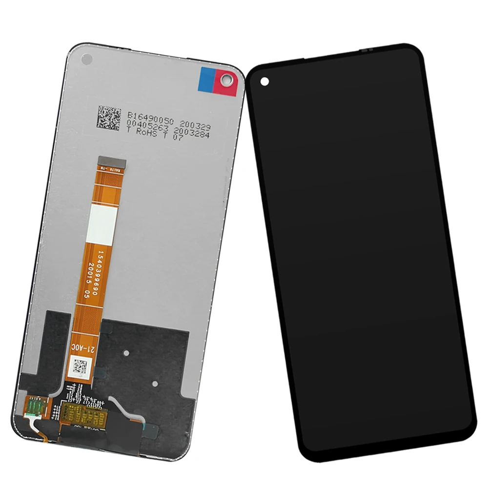 6 5 for oppo realme 6 rmx2001 lcd oppo a52 2020 cph2069 lcd display touch screen digitizer assembly with frame spare parts free global shipping