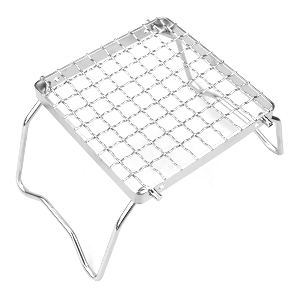 

Складная мини-подставка для гриля с регулируемым механизмом, подставка для плиты для кемпинга, пешего туризма, рыбалки, барбекю, сада, кухни