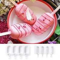 baking mini ice cream moldssilicone popsicle molds cakecakesicle mold for diy ice popspastry maker diy cream molds with sticks