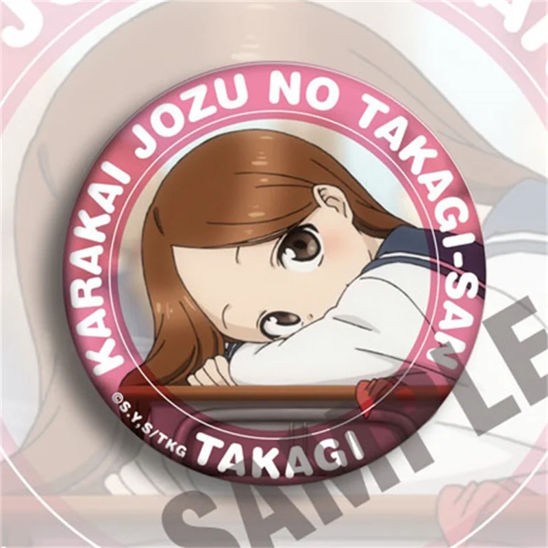 Обувь для косплея Аниме в мастер такаги-Сан-Takagi значок мультфильм собирать