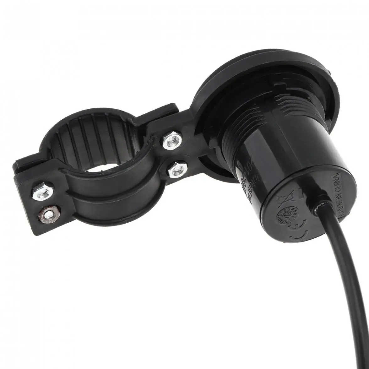 12V водонепроницаемый USB гнездо мотоцикла вилка универсальный переключатель телефона зарядное устройство адаптер