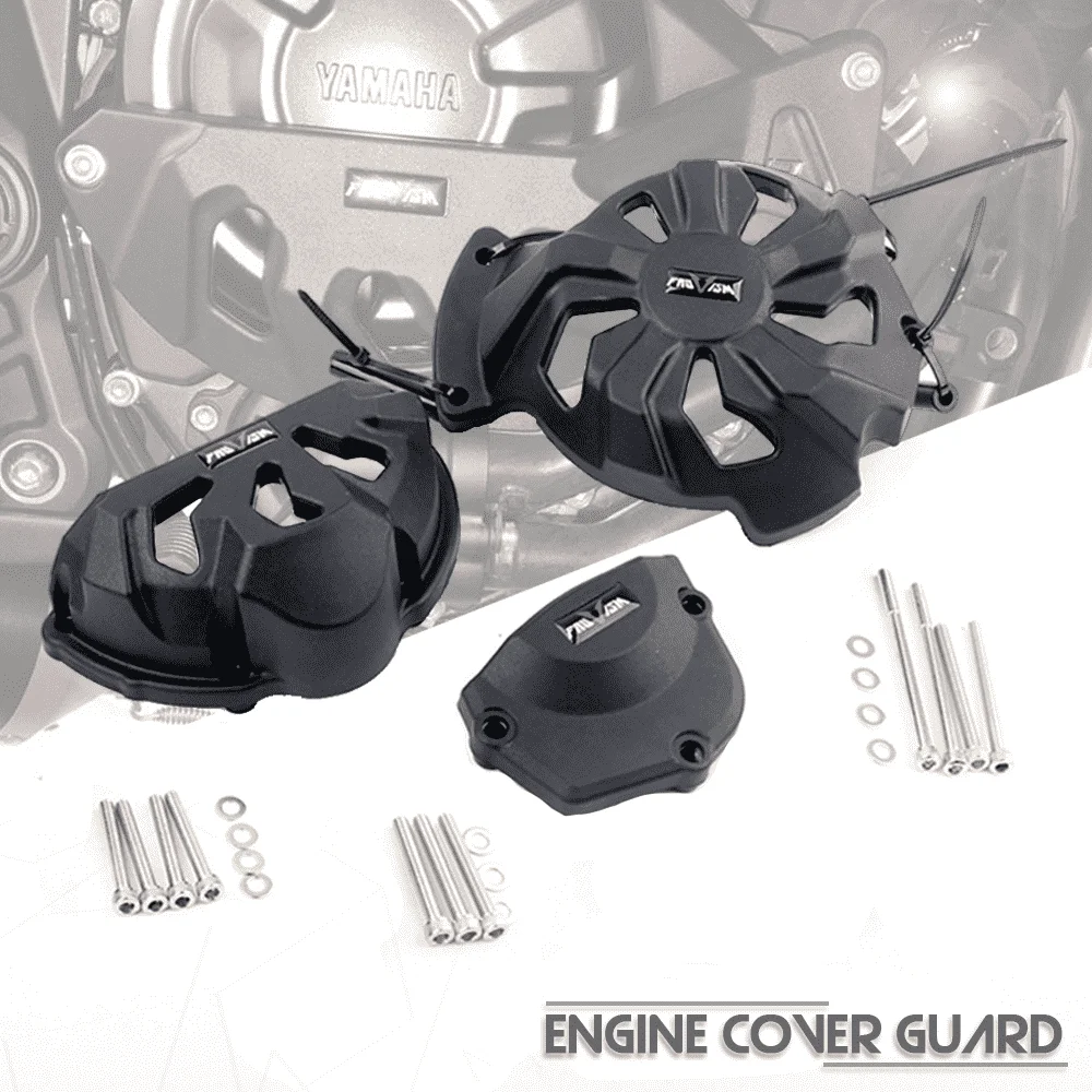 Motorcycle Aluminum Engine Saver Stator Case Guard Cover Protector Crash Pad for KAWASAKI Z1000 2010-2019 Z1000SX 2011-2016