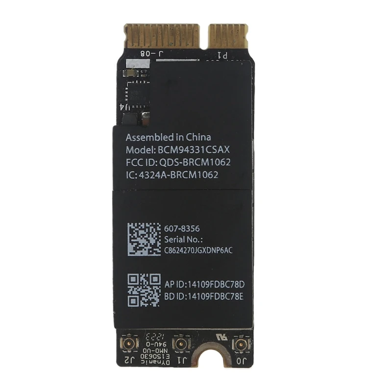 BCM94331CSAX Bluetooth-compatible Wireless WiFi Card Module Fit for Macbook-Pro 450M A1502 MC975 MC976 ME665 ME293 MD212 | Компьютеры и
