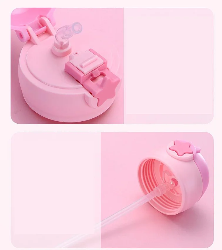 550 мл детская чашка для кормления льва термос молока из нержавеющей стали детей