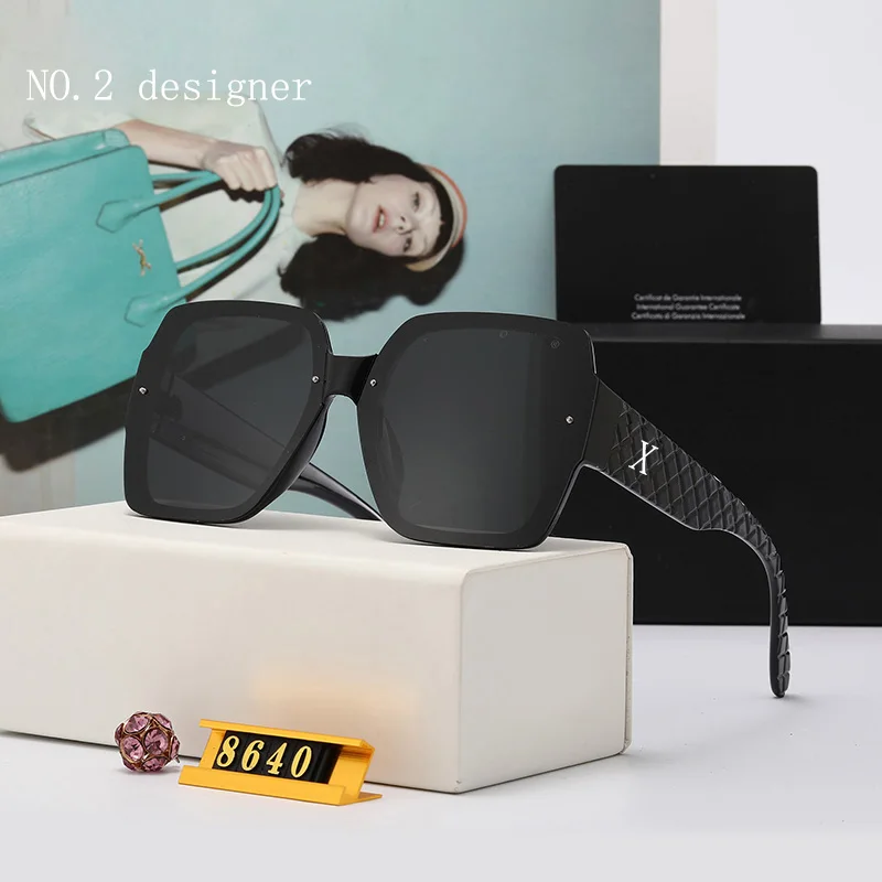 Солнцезащитные очки женские, квадратные, поляризационные, с большой оправой от AliExpress WW