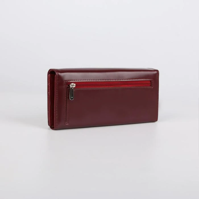 Кошелёк женский 3 отдела на магните | Багаж и сумки