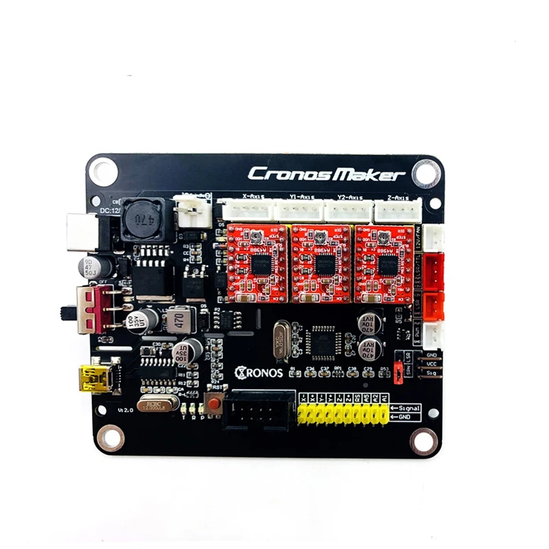 DIY GRBL 3 axis motherboard v2.0 12 V 5a max with USB line support cnc spindle | Инструменты