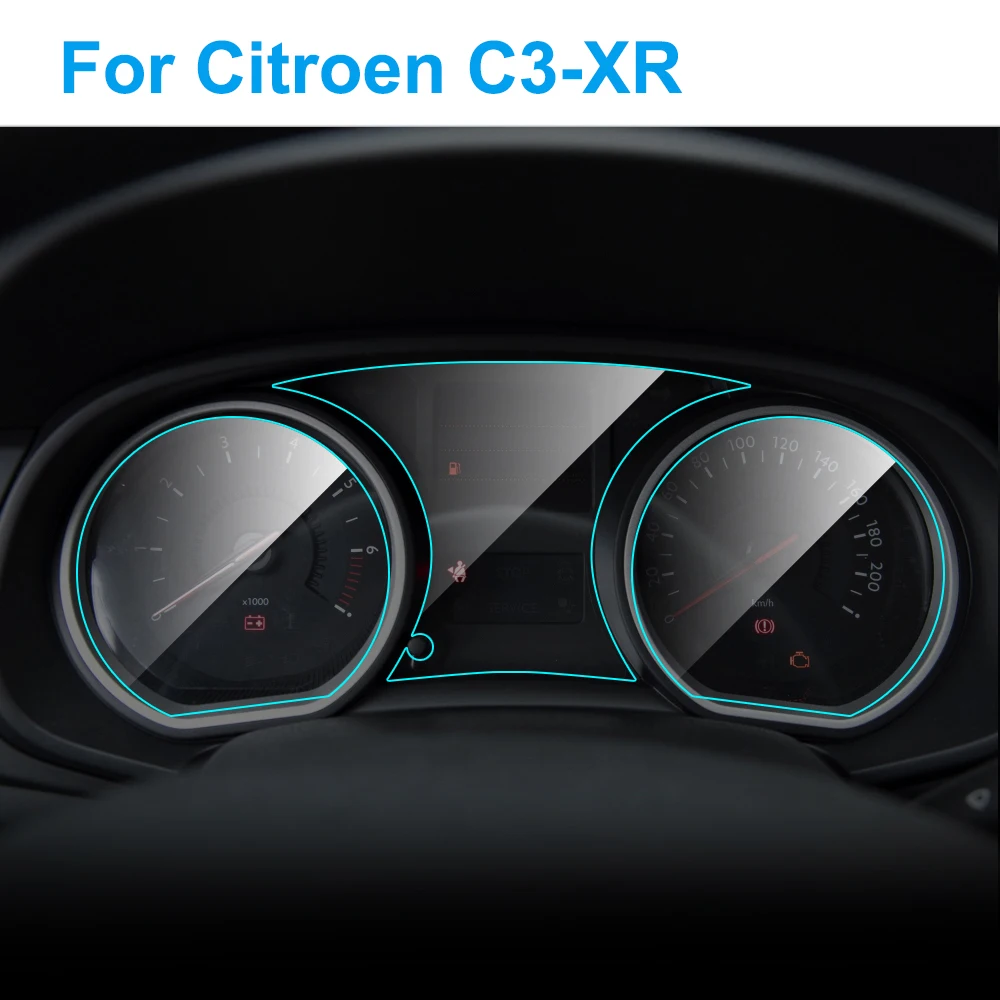 Защитная пленка для экрана автомобильной приборной панели Citroen C3 XR защитная