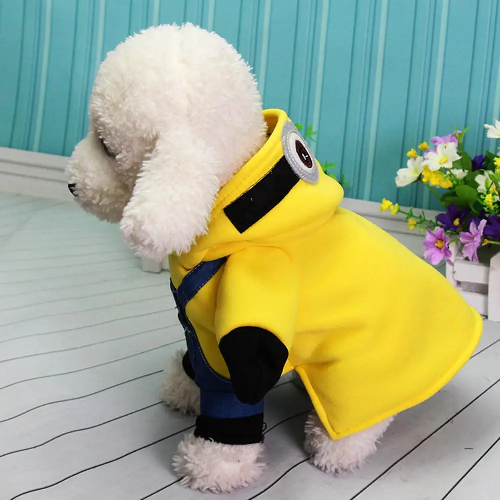 GloryStar одежда для домашних животных стоящий Миньон Cospaly плюшевый мишка домей