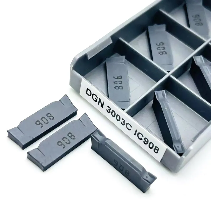 Токарный резец DGN2002C 2002J DGN3003C 3003J IC908 канавочный инструмент из карбида ЧПУ для