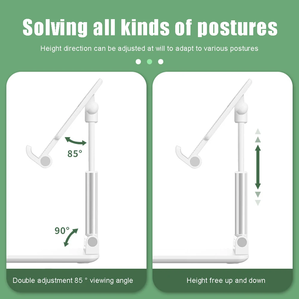 

Adjustable Tablet Mobile Phone Desktop Foldable Phone Stand For IPad Tablet Desk Holder For iPhone xiaomi Mobile Phone Holder