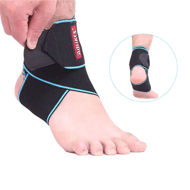 

Winding Sports Ankle Support 1 Piece Elastic Strap Silicone Non-slip Ankle Steady Foot Protection Equipment For Men And Women